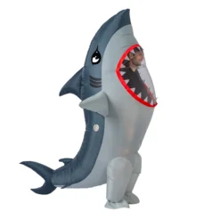 Spooktacular Adult Full Body Shark Inflatable Halloween Costume - Group Costumes