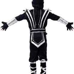 Spooktacular Silver Ninja Costume - Child - Group Costumes -Halloween Costumes Sales 2022 Silver Ninja Costume Child 1