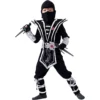 Spooktacular Silver Ninja Costume - Child - Group Costumes -Halloween Costumes Sales 2022 Silver Ninja Costume Child 5