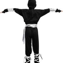 Spooktacular Kids Silver Dragon Ninja Halloween Costume - Group Costumes -Halloween Costumes Sales 2022 Silver Ninja Dragon Halloween Costumes Child 6 result