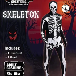 Spooktacular Men Skeleton Halloween Costume - Group Costumes -Halloween Costumes Sales 2022 Skeleton Bodysuit Costume Adult 5