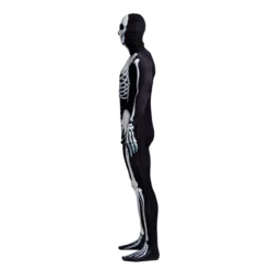 Spooktacular Mens Second Skin Skeleton Halloween Costume - Group Costumes -Halloween Costumes Sales 2022 Skeleton Bone Bodysuit Halloween Costumes 2nd Skin for Men with Skeleton Hood Mask 2 scaled 1