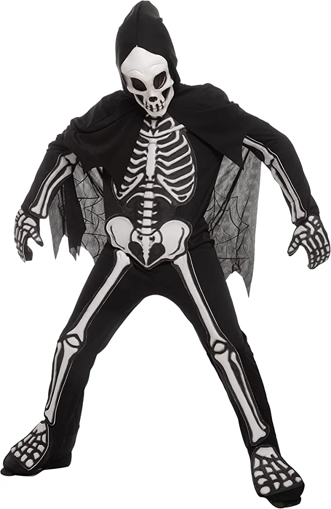 Spooktacular Skeleton Jumpsuit Costume - Child - Kid Halloween Costumes 7 Spooktacular Skeleton Jumpsuit Costume - Child - Kid Halloween Costumes - Image 5