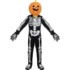Spooktacular Skeleton Pumpkin Head Costume - Child - Group Costumes -Halloween Costumes Sales 2022 Skeleton Pumpkin Head Costume Child 1