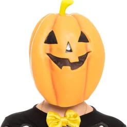 Spooktacular Skeleton Pumpkin Head Costume - Child - Group Costumes -Halloween Costumes Sales 2022 Skeleton Pumpkin Head Costume Child 7