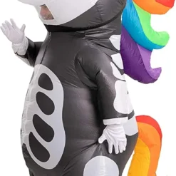 Spooktacular Adult Inflatable Unicorn Costume - Group Costumes -Halloween Costumes Sales 2022 Skeleton Unicorn Full Body Inflatable Costume Adult 3 结果
