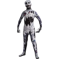 Spooktacular Child Skull and Bones Second Skin Halloween Costume - Group Costumes