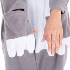 Spooktacular Adult Sloth Plush Halloween Costume - Group Costumes 14 Spooktacular Adult Sloth Plush Halloween Costume - Group Costumes -Halloween Costumes Sales 2022 Sloth Animal Onesie Pajama Costume Adult 2