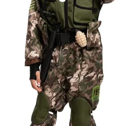Spooktacular Kids Army Trooper Halloween Costume - Kid Halloween Costumes -Halloween Costumes Sales 2022 Soldier Costume For Role Play Cosplay Child 1 结果