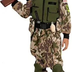 Spooktacular Kids Army Trooper Halloween Costume - Kid Halloween Costumes -Halloween Costumes Sales 2022 Soldier Costume For Role Play Cosplay Child 2 结果