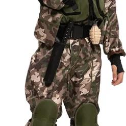 Spooktacular Kids Army Trooper Halloween Costume - Kid Halloween Costumes -Halloween Costumes Sales 2022 Soldier Costume For Role Play Cosplay Child 3 结果