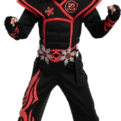 Spooktacular Kids Flame Red Ninja Halloween Costume - Group Costumes 12 Spooktacular Kids Flame Red Ninja Halloween Costume - Group Costumes -Halloween Costumes Sales 2022 Spooktacular Creation Flame Red Ninja Costume Unisex Kids Ninja Costume 4 result