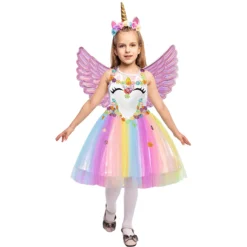 Spooktacular Girls Unicorn Princess Halloween Costume - Kid Halloween Costumes