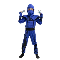 Spooktacular Kids Blue Ninja Costumes - Group Costumes 12 Spooktacular Kids Blue Ninja Costumes - Group Costumes -Halloween Costumes Sales 2022 Striking Blue Ninja Costume Child 2 result 1 scaled 1