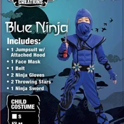 Spooktacular Kids Blue Ninja Costumes - Group Costumes 11 Spooktacular Kids Blue Ninja Costumes - Group Costumes -Halloween Costumes Sales 2022 Striking Blue Ninja Costume Child 6 result