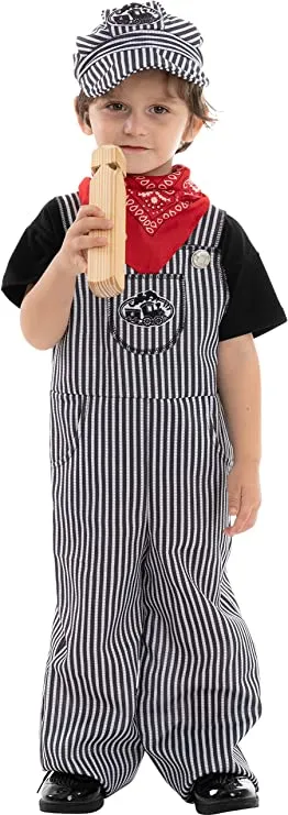 Spooktacular Train Engineer Costume - Child - Kid Halloween Costumes 6 Spooktacular Train Engineer Costume - Child - Kid Halloween Costumes - Image 4