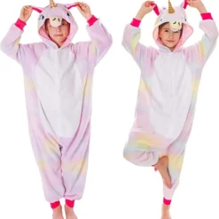 Spooktacular Unicorn Animal Onesie Pajama Costume - Child - Onesie Costumes -Halloween Costumes Sales 2022 Unicorn Animal Onesie Pajama Costume Child 5