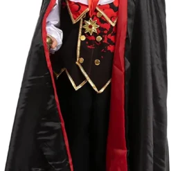 Spooktacular Vampire Costume Cosplay (Red)- Child - Group Costumes -Halloween Costumes Sales 2022 Vampire Costume Cosplay Red Child 3 result 1