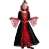 Spooktacular Girls Halloween Gothic Vampire Costume - Group Costumes -Halloween Costumes Sales 2022 Vampire Princess Costume Cosplay Girls 6
