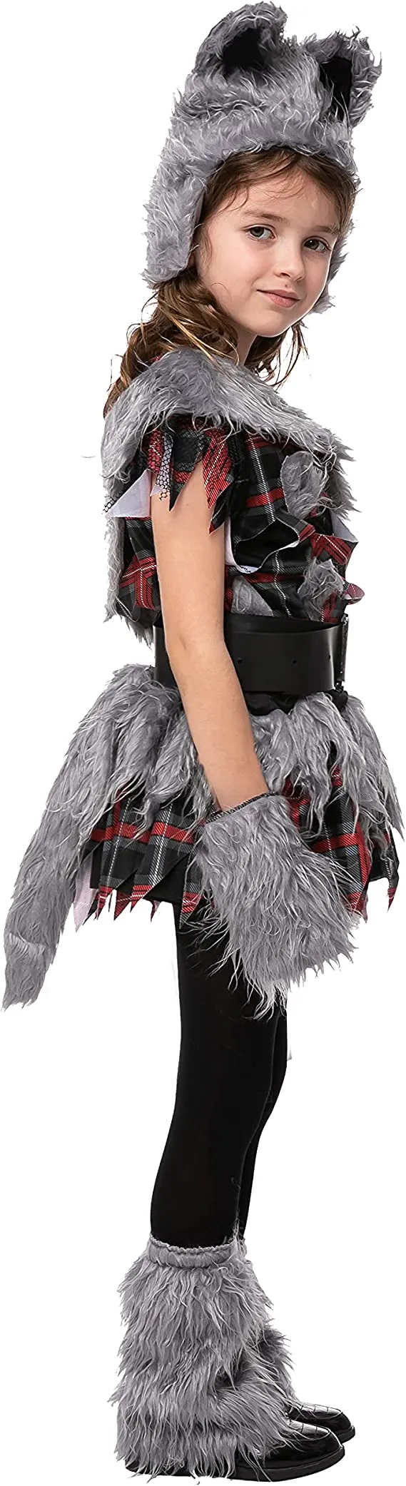 Spooktacular Girls Werewolf Halloween Costume - Kid Halloween Costumes 6 Spooktacular Girls Werewolf Halloween Costume - Kid Halloween Costumes - Image 4