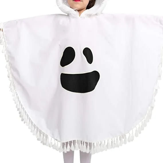 Spooktacular Girls White Ghost Dress Halloween Costume - Kid Halloween Costumes 6 Spooktacular Girls White Ghost Dress Halloween Costume - Kid Halloween Costumes - Image 4