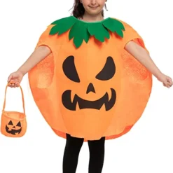 Spooktacular Child Pumpkin Halloween Costume - Kid Halloween Costumes