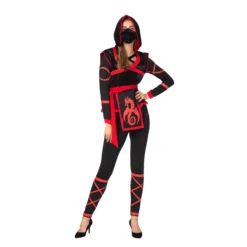 Spooktacular Woman Ninja Warrior Costume with Mask - Group Costumes
