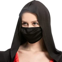 Spooktacular Womans Sexy Ninja Costume Set for Halloween - Group Costumes -Halloween Costumes Sales 2022 Women Ninja Long Pants Costume Cosplay 4 结果