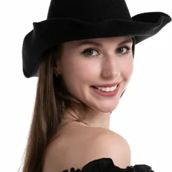 Spooktacular Halloween Witch Hat Costume - Costume Accessories -Halloween Costumes Sales 2022 Womens Wool Knitted Witch Hat Cosplay 1 结果