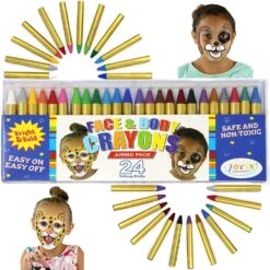 Joyin Halloween 24 Colors Face Paint Makeup - Costume Accessories