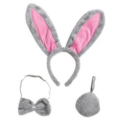 Spooktacular 3pcs Bunny Halloween Costume Accessories Set -