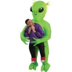 Spooktacular Adult Inflatable Alien Abduction Halloween Costume - Inflatable Costumes